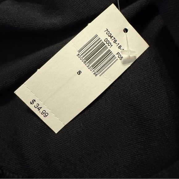 Old Navy Holiday Vibes Fleece Pullover Sweatshirt Black Small - Picture 8 of 8